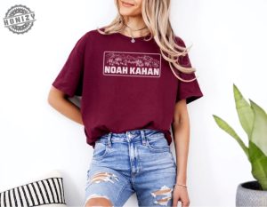 Noah Kahan Shirt Stick Season Hoodie Well All Be Here Forever Tour Tshirt Dial Drunk Northern Attitude Say Whatever You Feel Sweatshirt Noah Kahan Concert Shirt honizy 5