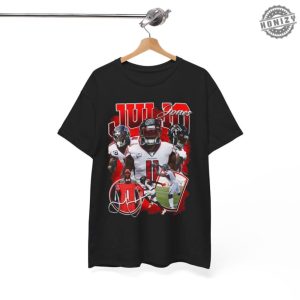 Julio Jones V1 Atlanta Deion Sanders Michael Vick Matt Ryan Kirk Cousins Michael Penix Jr. Bijan Robinson Darnell Mooney Vintage Shirt honizy 2