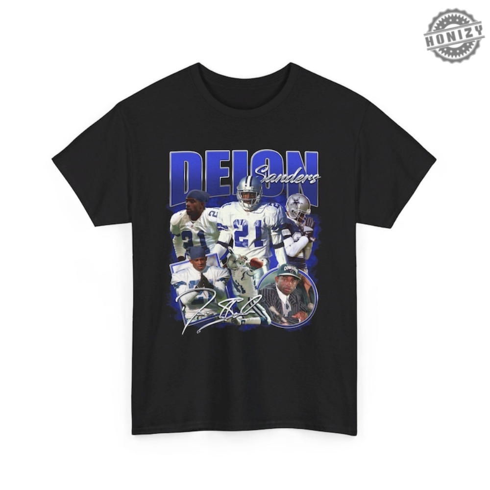 Deion Sanders V1 Dallas Cee Dee Lamb Emmitt Smith Roger Staubach Michael Irvin Troy Aikman Tony Romo Micah Parsons Jason Witten Dak Prescott Shirt