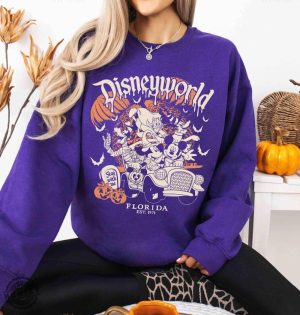 Retro Disneyworld Est.1971 Halloween Shirt Mickeys Not So Scary Party Sweatshirt Mickey Halloween Tee Disney Halloween Hoodie Halloween Gift honizy 4