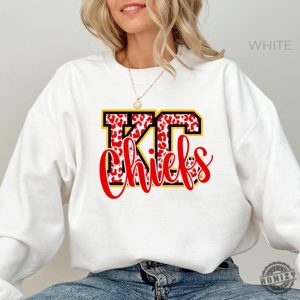 Kansas City Football Shirt Trendy Football Crewneck Sweatshirt Kansas City Hoodie Game Day Tshirt Taylor Travis Kc Chiefs Shirt honizy 4