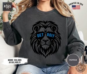 Detroit Football Shirt Lions Football Sweatshirt Detroit Football Crewneck Hoodie Detroit Sports Apparel Retro Lions Football Gift honizy 3