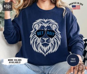 Detroit Football Shirt Lions Football Sweatshirt Detroit Football Crewneck Hoodie Detroit Sports Apparel Retro Lions Football Gift honizy 6