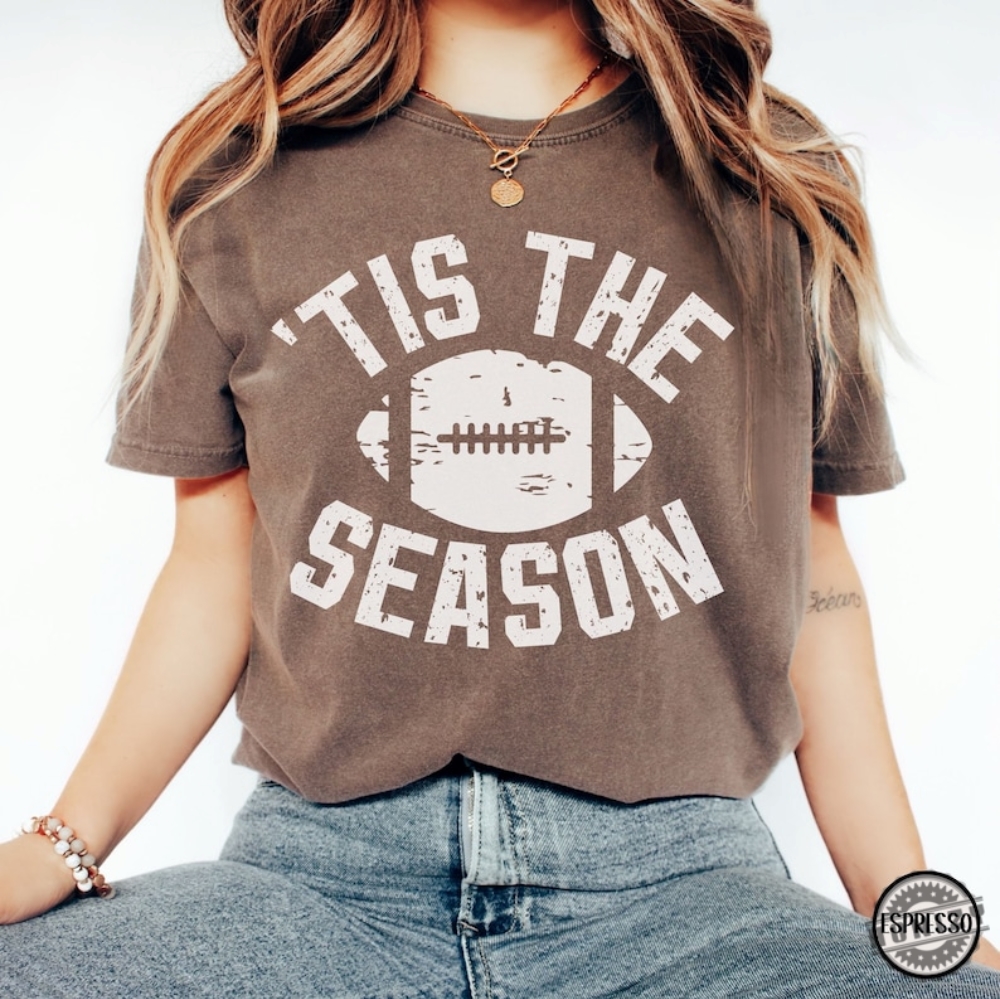 Tis The Season Football Shirt Tis The Season Sports Tshirt Retro Football Mom Sweatshirt Game Day Apparel Football Coach Gift