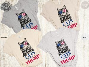 Cats For Trump Shirt Funny Cat Trump 2024 Support Tshirt Trump Long Hair Cat Sweatshirt Maga Cat Hoodie Vote Trump 2024 Shirt honizy 7