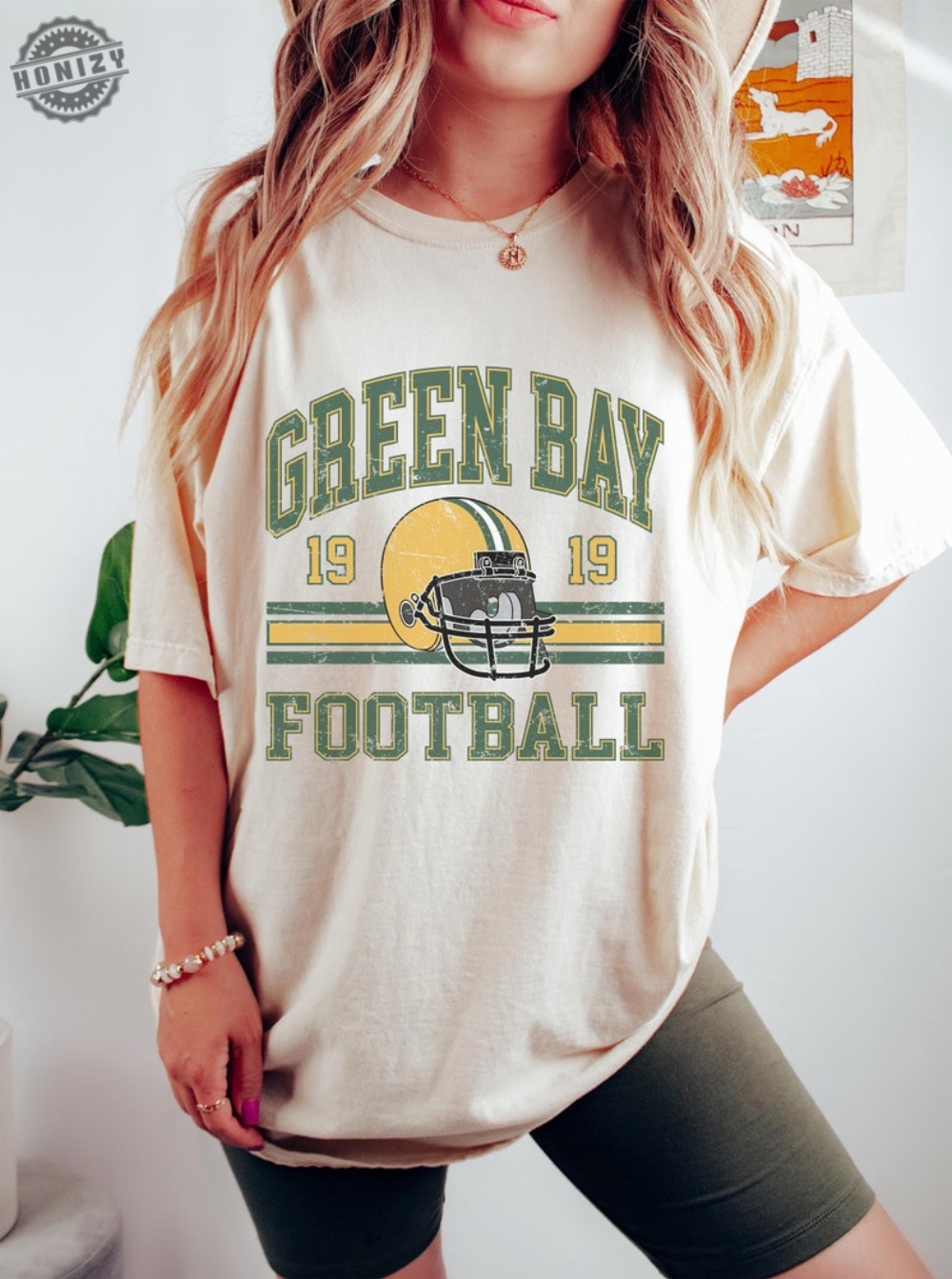 Green Bay Football Shirt Green Bay Womens Gift Green Bay Tshirt For Her Retro Green Bay Football Hoodie Vintage Football Gifts