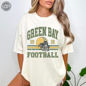 Green Bay Football Shirt Green Bay Womens Gift Green Bay Tshirt For Her Retro Green Bay Football Hoodie Vintage Football Gifts honizy 2