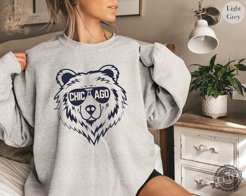 Vintage Chicago Football Crewneck Sweatshirt Bears Tshirt Retro Chicago Football Hoodie Chicago Sweatshirt Chicago Fan Gift