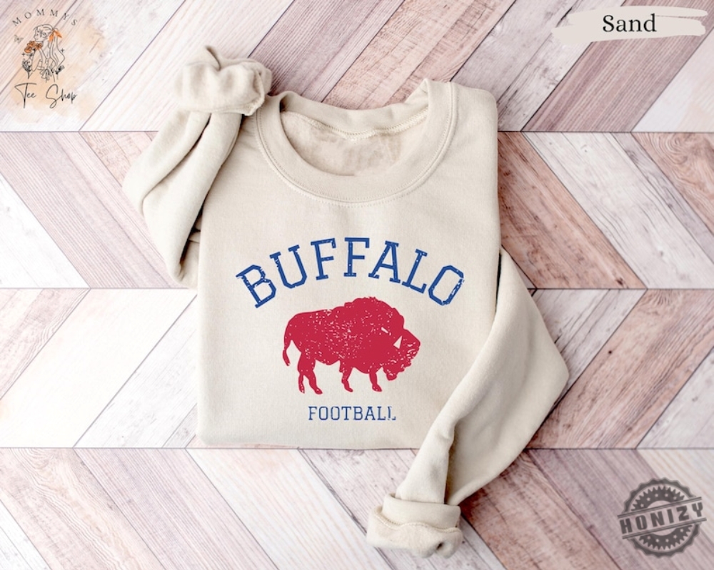 Buffalo Football Vintage Shirt Retro Buffalo Football Crewneck Sweatshirt Buffalo Bills Football Tshirt Bills Football Gift