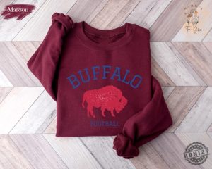 Buffalo Football Vintage Shirt Retro Buffalo Football Crewneck Sweatshirt Buffalo Bills Football Tshirt Bills Football Gift honizy 7