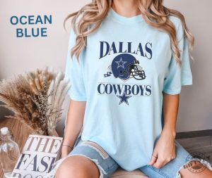 Vintage Dallas Football Shirt Dallas Cowboys Football Tee Dallas Football Fan Gift Shirt Cowboys Fan Crewneck Sweatshirt Nfl Game Day Apparel honizy 7