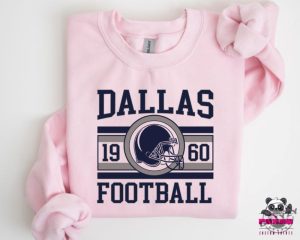 Retro Dallas Football Shirt Dallas Football Sweatshirt Cowboys Tshirt Football Fan Hoodie Game Day Outfit Texas Enthusiast Gift honizy 5