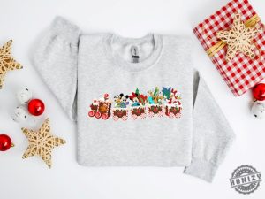 Mickey And Friends Christmas Shirt Merry Christmas Shirt Kids Christmas Shirt Disney Train Toddler Shirt Cute Winter Toddler Tee honizy 3