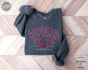 Buffalo Football Shirt Buffalo Football Sweatshirt Tshirt And Hoodie Trendy Buffalo Football Fan Gift Buffalo Game Day Shirt honizy 2