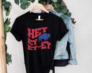 Hey Ey Ey Ey Tshirt Buffalo Football Shirt Lets Go Buffalo Tshirt Buffalo Sweatshirt Buffalo Ny Hoodie Buffalo Sweatshirt Buffalo Game Day Shirt honizy 2