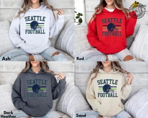 Seattle Football Tshirt Unisex Seattle Sweatshirt Game Day Apparel Seattle Football Fan Shirt Gift For Football Lovers honizy 6