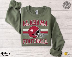 Alabama Football Sweatshirt Hoodie Retro Distressed Game Day Crewneck Sweatshirt Bama Fan Unisex Tailgate Shirt honizy 2