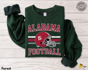 Alabama Football Sweatshirt Hoodie Retro Distressed Game Day Crewneck Sweatshirt Bama Fan Unisex Tailgate Shirt honizy 3