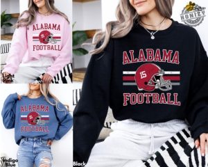 Alabama Football Sweatshirt Hoodie Retro Distressed Game Day Crewneck Sweatshirt Bama Fan Unisex Tailgate Shirt honizy 5