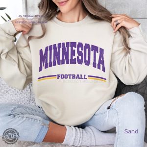 Vintage Minnesota Football Shirt Distressed Minnesota Football Crewneck Sweatshirt Vikings Hoodie Minnesota Football Fan Gift honizy 3