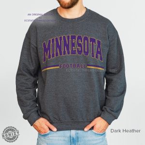 Vintage Minnesota Football Shirt Distressed Minnesota Football Crewneck Sweatshirt Vikings Hoodie Minnesota Football Fan Gift honizy 6