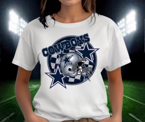 Cowboy Fan Shirt Retro Dallas Footbal Shirt Print Dallas Hoodie Dallas Game Day Tshirt Cowboys Dallas Football Shirt honizy 2