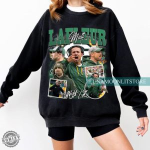 Vintage Matt Lafleur Shirt Matt Lafleur Tshirt Matt Lafleur Sweatshirt Green Bay Football Hoodie American Football Bootleg Tee honizy 3