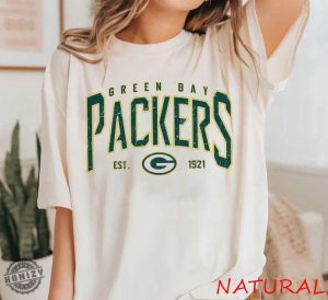 Vintage Green Bay Football Shirt Football Sweatshirt Green Bay Football Fan Hoodie Packers Tee Packers Tshirt Game Day Apparel honizy 2