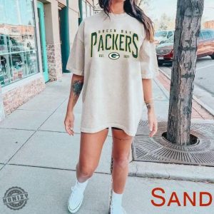 Vintage Green Bay Football Shirt Football Sweatshirt Green Bay Football Fan Hoodie Packers Tee Packers Tshirt Game Day Apparel honizy 3