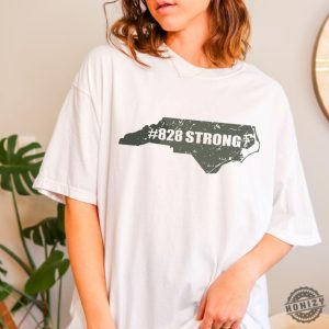 828 Strong North Carolina Hurricane Relief Awareness Shirt Hurricane Helene Wnc Tshirt Appalachian Strong Tee honizy 5