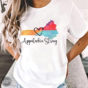 Appalachia Strong Hurricane Helene Disaster Relief Shirt Support Hurricane Helene Relief Efforts With Appalachia Strong Tee honizy 4