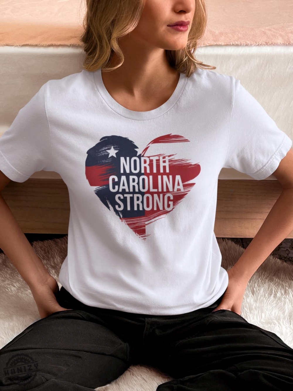 North Carolina Strong Shirt Hurricane Helene Tshirt Support Victims Patriotic Sweatshirt Tennessee Georgia South Carolina Hoodie Survivor Shirt