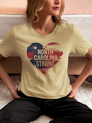 North Carolina Strong Shirt Hurricane Helene Tshirt Support Victims Patriotic Sweatshirt Tennessee Georgia South Carolina Hoodie Survivor Shirt honizy 2