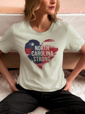 North Carolina Strong Shirt Hurricane Helene Tshirt Support Victims Patriotic Sweatshirt Tennessee Georgia South Carolina Hoodie Survivor Shirt honizy 3