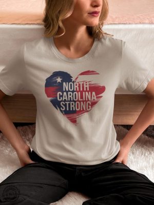 North Carolina Strong Shirt Hurricane Helene Tshirt Support Victims Patriotic Sweatshirt Tennessee Georgia South Carolina Hoodie Survivor Shirt honizy 5