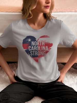 North Carolina Strong Shirt Hurricane Helene Tshirt Support Victims Patriotic Sweatshirt Tennessee Georgia South Carolina Hoodie Survivor Shirt honizy 6