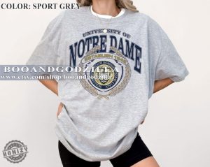 Retro Style University Of Notre Dame 1842 Sweatshirt University Of Notre Dame 1842 Tshirt Usa University Shirt honizy 4