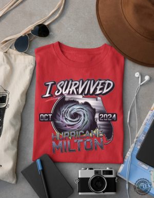 Hurricane Milton Survivor Unisex Shirt Resilience Tee I Survived Hurricane Milton 2024 Hoodie Survivor Gift Florida Strong Shirt honizy 3