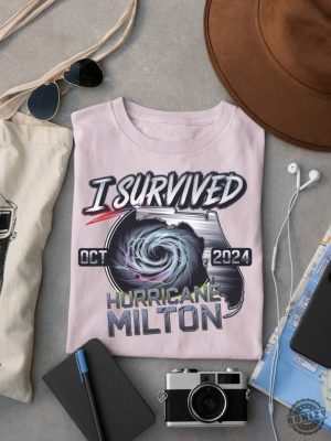 Hurricane Milton Survivor Unisex Shirt Resilience Tee I Survived Hurricane Milton 2024 Hoodie Survivor Gift Florida Strong Shirt honizy 4