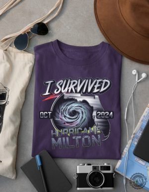 Hurricane Milton Survivor Unisex Shirt Resilience Tee I Survived Hurricane Milton 2024 Hoodie Survivor Gift Florida Strong Shirt honizy 6