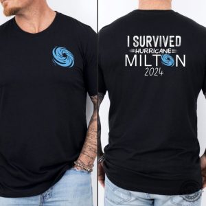 Hurricane Milton Survivor Unisex Shirt I Survived Hurricane Milton 2024 Tshirt Survivor Gift Sweatshirt Florida Strong Hoodie Inspirational Gift honizy 4