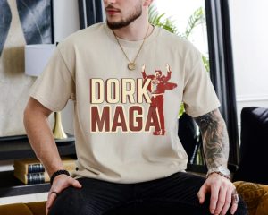 Funny Dork Maga Shirt Elon Musk Dark Maga Parody Sweatshirt Sarcastic Political Tshirt Maga Humor Gift Trump Humorous Top Gift For Him And Her honizy 3