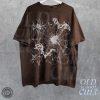 Spider Web Bat Vintage Y2k Sweatshirt Retro Horror 90S Style Bat Tshirt Washed Retro Gothic Hoodie Adult Grunge 2000S Spider Dark Art Shirt honizy 2