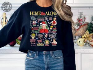 Home Alone Movie Family Matching Christmas Shirt Christmas Home Alone Movie Tshirt Christmas Group Hoodie Family Christmas Shirt honizy 3