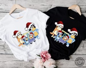 Christmas Bluey Family Sweater Christmas Funny Bluey Family Shirt Family Gift Blueymas Tshirt Christmas Pajamas Hoodie Pajamas Tees honizy 4