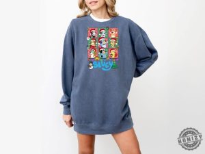 Christmas Bluey Friends Shirt honizy 2