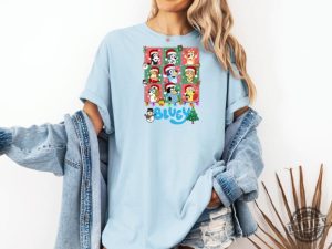 Christmas Bluey Friends Shirt honizy 3