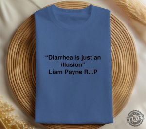 Liam Payne Memorial Shirt Liam Payne Cursed One Direction Tshirt Diarrhea Is Just An Illusion Sweatshirt Rest In Peace Hoodie Honor The Icon Shirt honizy 3