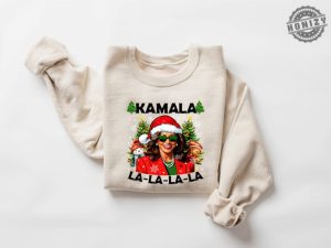 Kamala Harris Christmas Shirt Funny Holiday Sweater Political Hoodie 2024 Election Tshirt Xmas Sweatshirt Santa Gift honizy 2