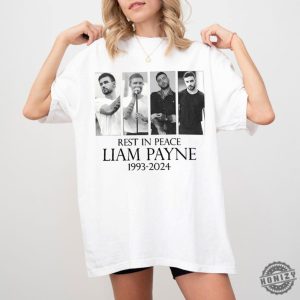 Liam Payne Tribute Shirt One Direction Music Band Sweatshirt 1D Thanks For Memories Hoodie In Memory Of Liam Payne Tshirt honizy 2